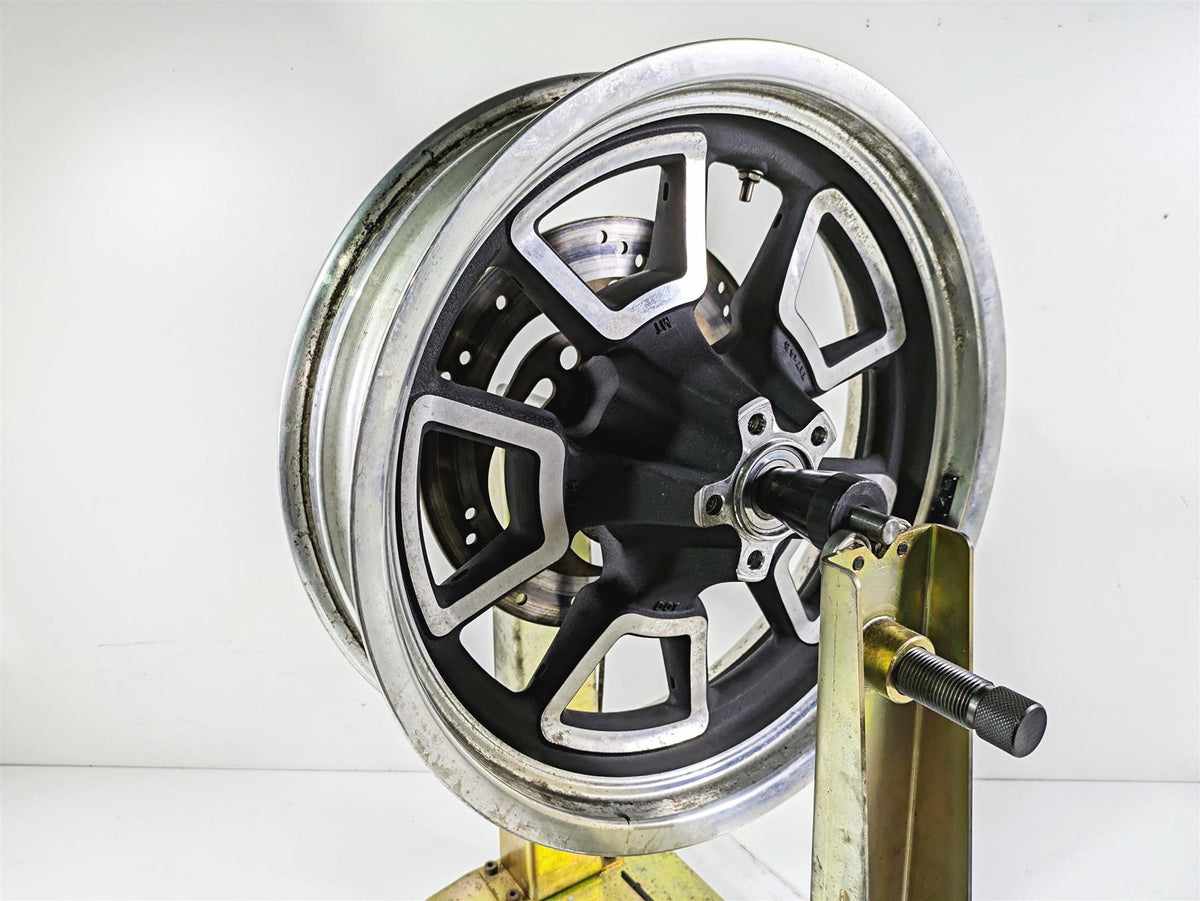 2014 Harley FXDL Dyna Low Rider Straight 17x4.5 Rear Wheel Rim Cast 40900289 {{ shop.shopifyCountryName }} - Mototech271