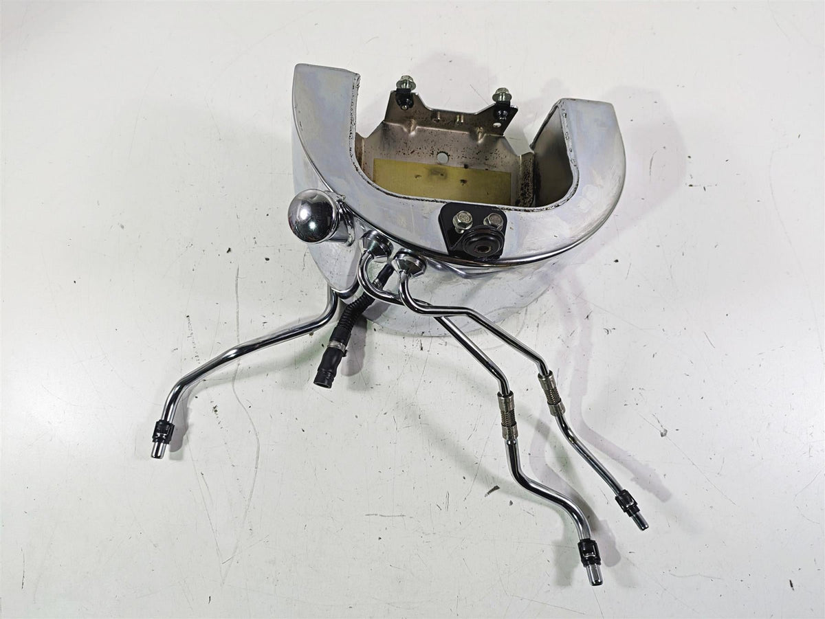 2005 Harley Softail FLSTFSE CVO Fat Boy Oil Tank Reservoir & Lines 62498-00A {{ shop.shopifyCountryName }} - Mototech271