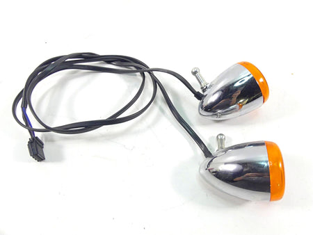 2005 Harley Sportster XL1200 C Front Turn Signal Blinker Set 68972-00 {{ shop.shopifyCountryName }} - Mototech271