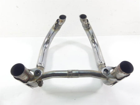 2002 Triumph Bonneville America Exhaust Pipe Header Set T2208487 T2208488 {{ shop.shopifyCountryName }} - Mototech271