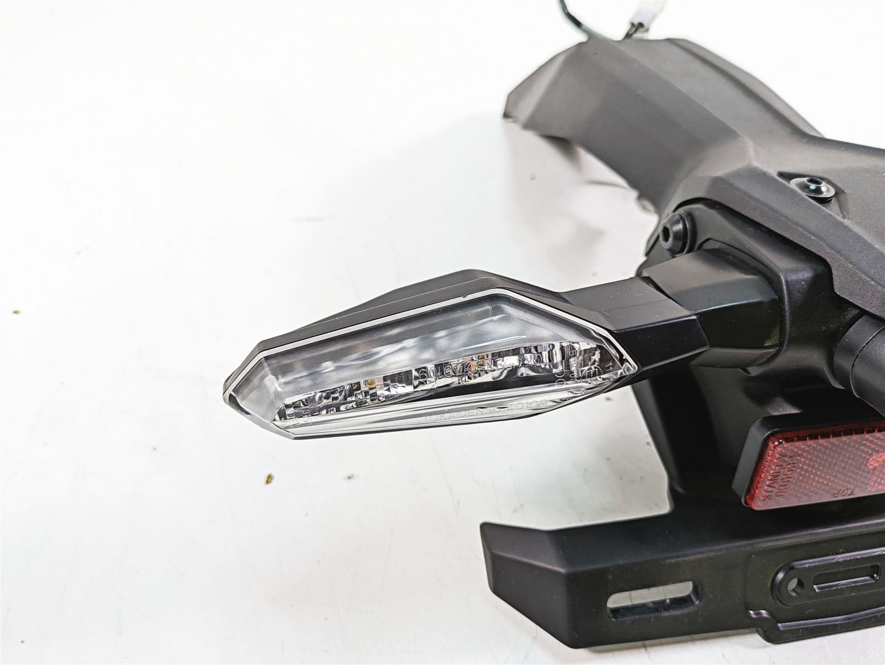 2018 Kawasaki ZX1002 Ninja H2 SX Rear License Plate Holder & Blinker 35019-0641 {{ shop.shopifyCountryName }} - Mototech271