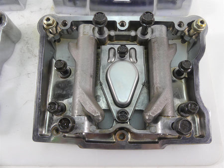 2011 Harley Touring FLTRU Road Glide Rocker Box Valve Cover Set 17571-99 {{ shop.shopifyCountryName }} - Mototech271