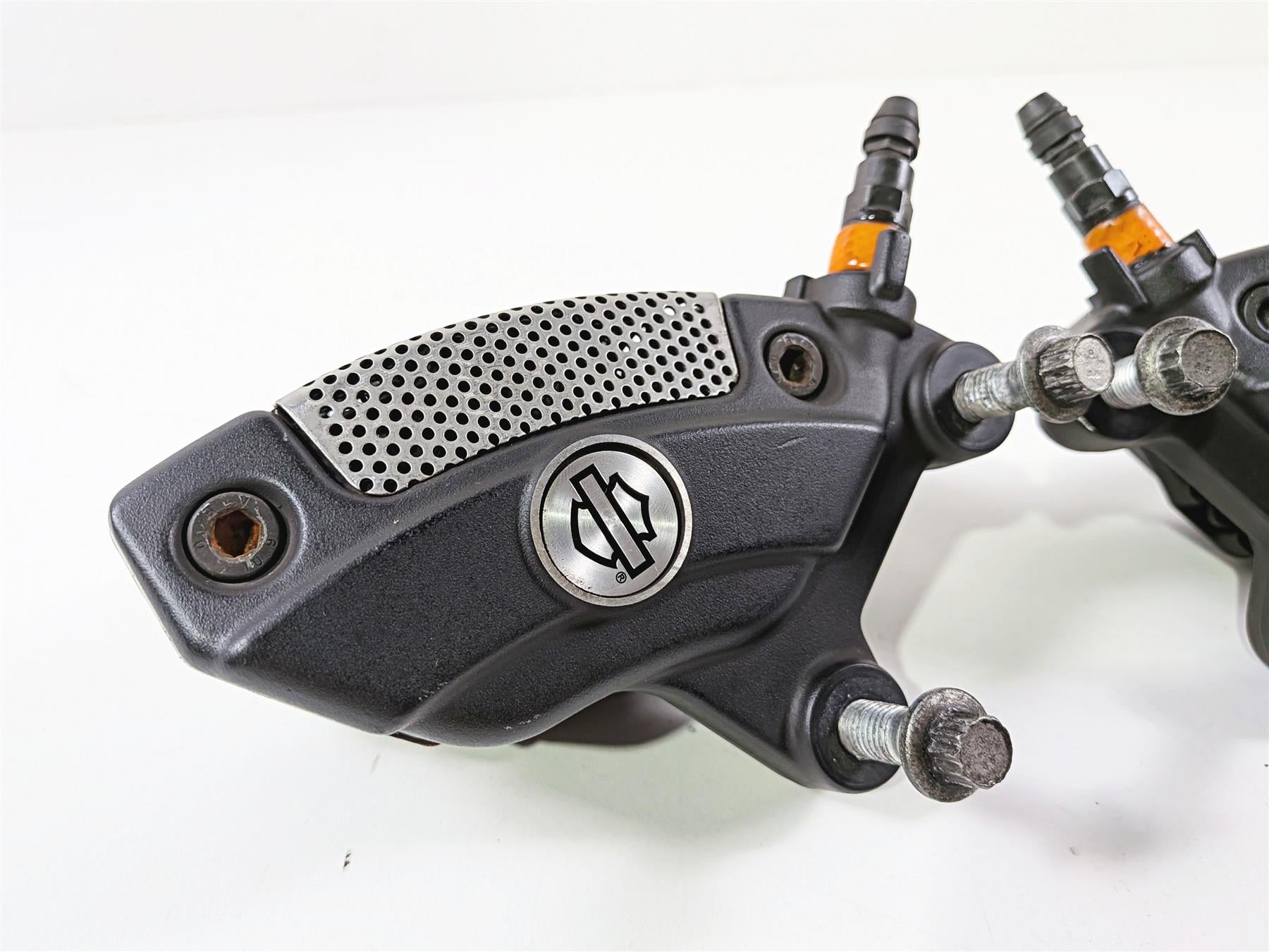 2016 Harley Touring FLHX Street Glide Brembo Front Brake Caliper Set 43027-08 {{ shop.shopifyCountryName }} - Mototech271