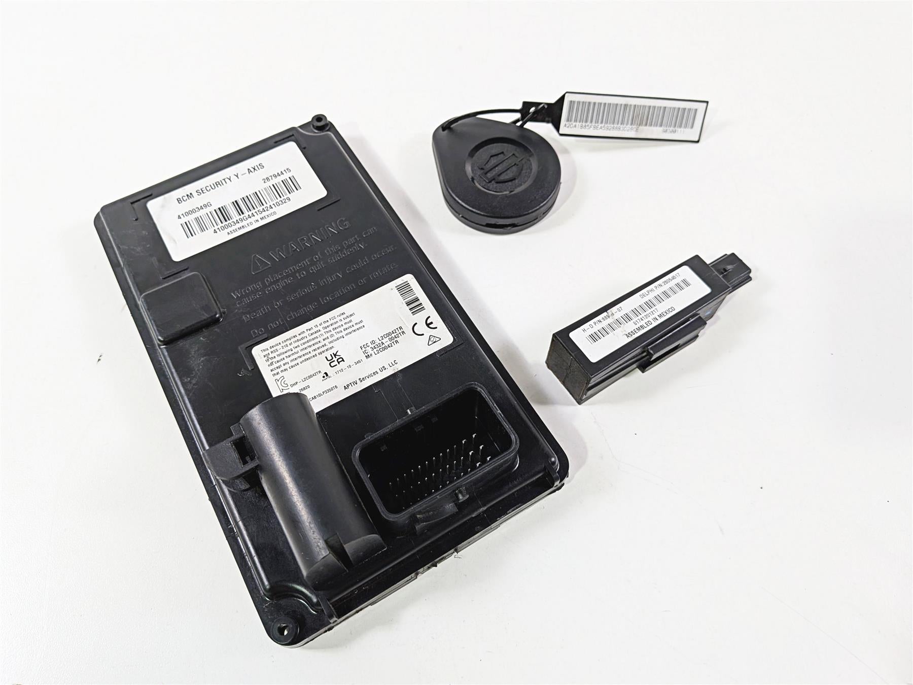 2024 Harley Softail FXLRST Low Rider Bcm Security Y-Axis Module & Fob 41000349G {{ shop.shopifyCountryName }} - Mototech271