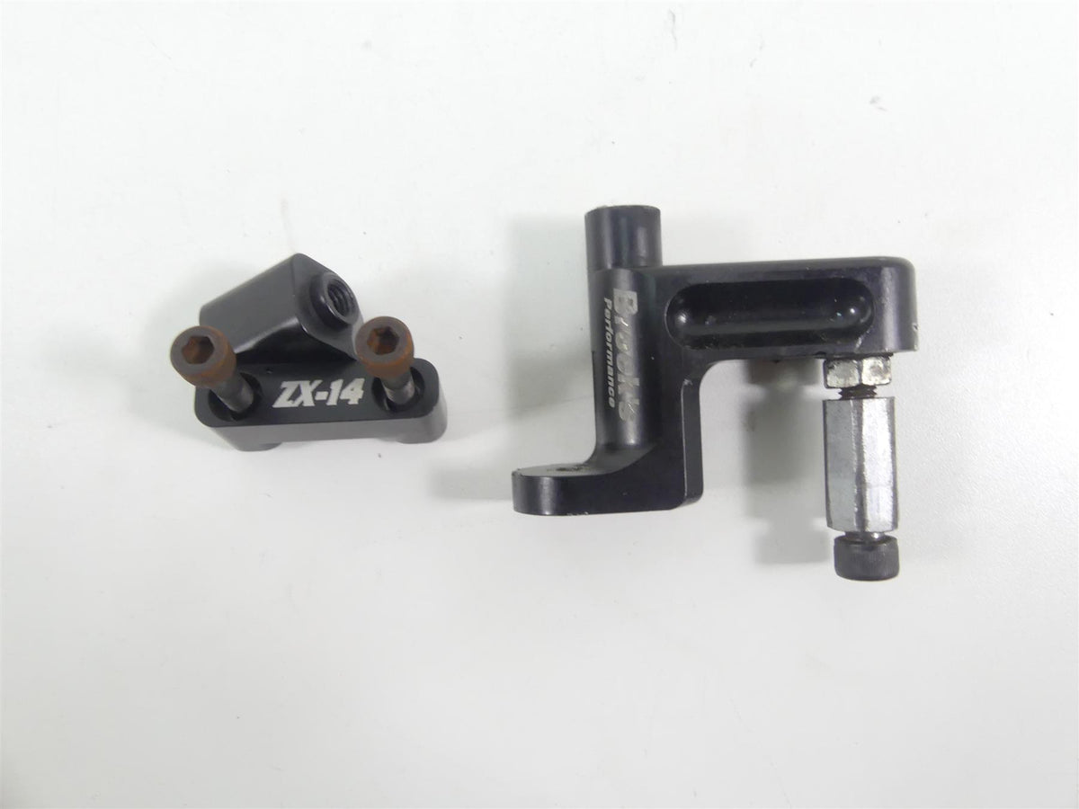 2012 Kawasaki ZX1400 ZX14R Ninja Brocks Steering Damper Mount Kit 789511 {{ shop.shopifyCountryName }} - Mototech271