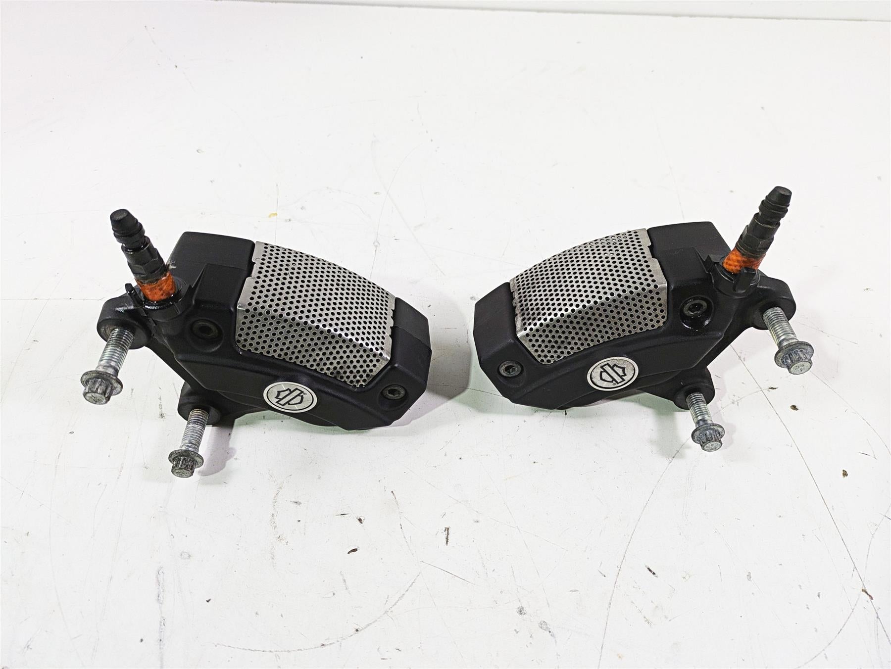 2015 Harley Touring FLHTKL E -Glide Low Front Brake Caliper Set 43027-08 | Mototech271