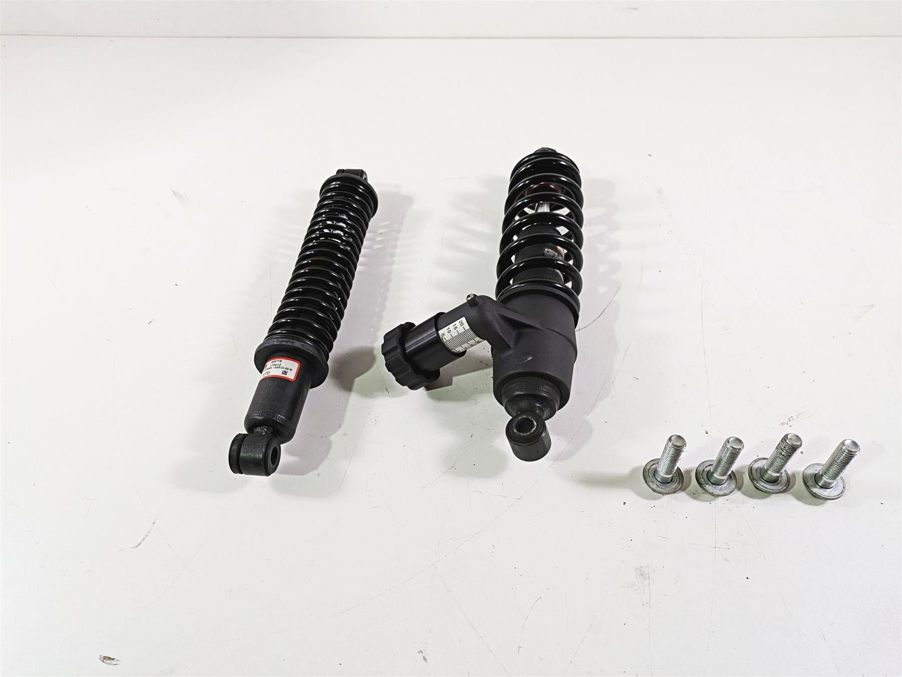 2017 Harley Touring FLHTKSE CVO E-Glide Rear Suspension Shocks Std 13