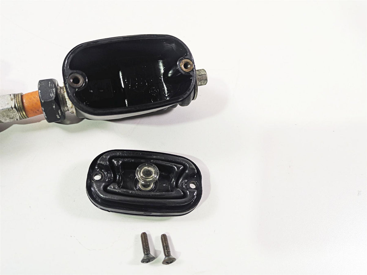 2009 Harley FXDC Dyna Super Glide Rear Brake Master Cylinder 42474-06C {{ shop.shopifyCountryName }} - Mototech271