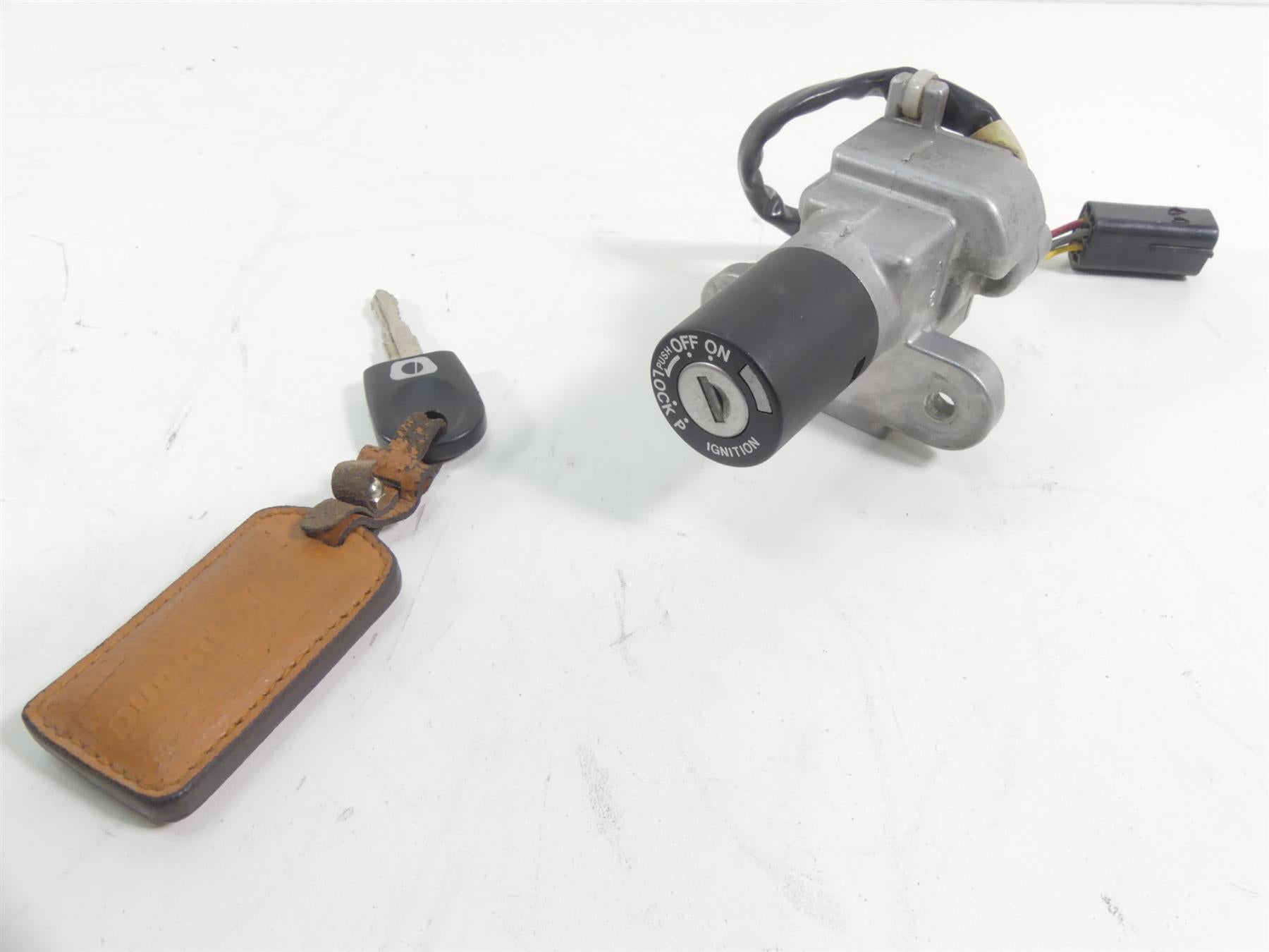 2006 Ducati Multistrada 1000S Ignition Switch Key Seat Lock Set -Read 59820312E {{ shop.shopifyCountryName }} - Mototech271