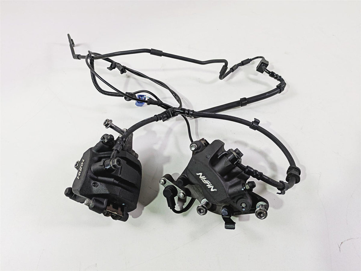 2016 Honda CBR650 F Front Brake Caliper Set - Nissin 45250-MJE-D11 45150-MJE-D01 {{ shop.shopifyCountryName }} - Mototech271