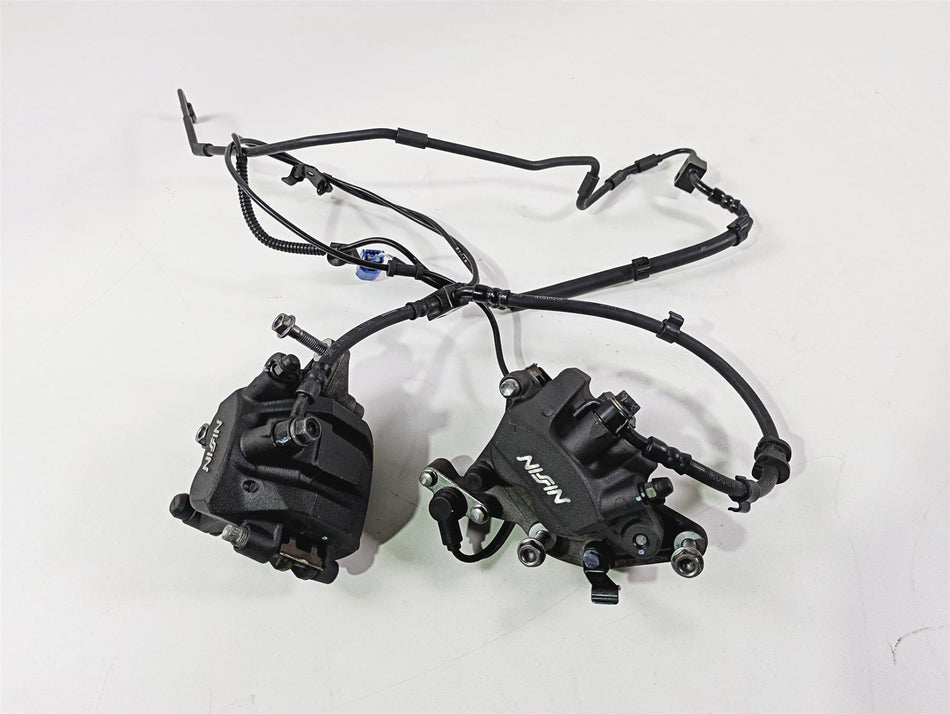 2016 Honda CBR650 F Front Brake Caliper Set - Nissin 45250-MJE-D11 45150-MJE-D01 {{ shop.shopifyCountryName }} - Mototech271