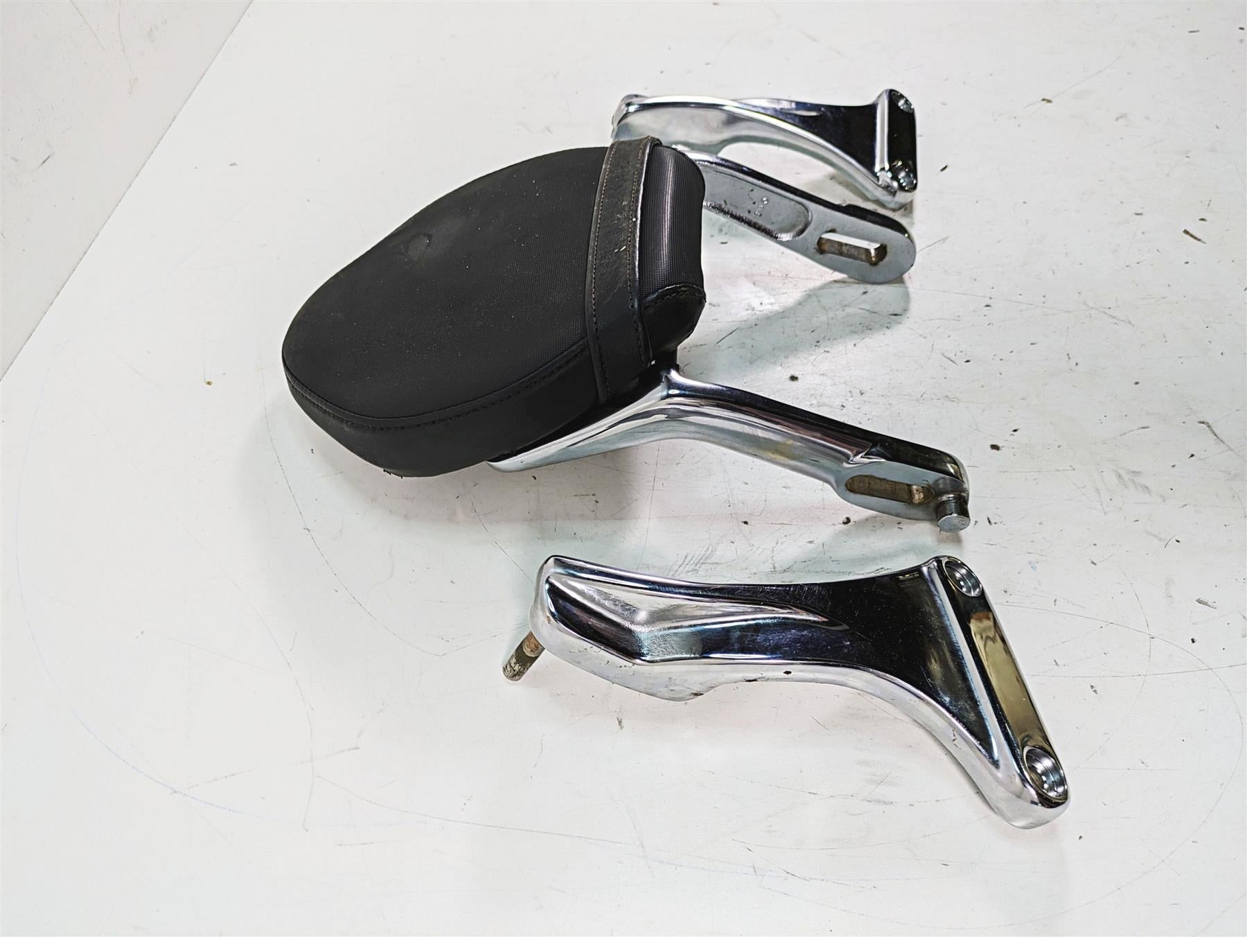 2009 Harley FXCWC Softail Rocker C Rear Seat & Support Mount Set -Read ...