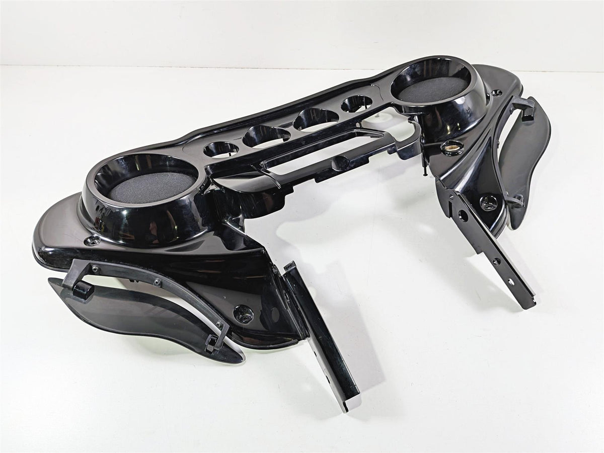 2014 Harley Touring FLHTK Electra Glide Inner Front Fairing Gloss Black 57000111-Mototech271