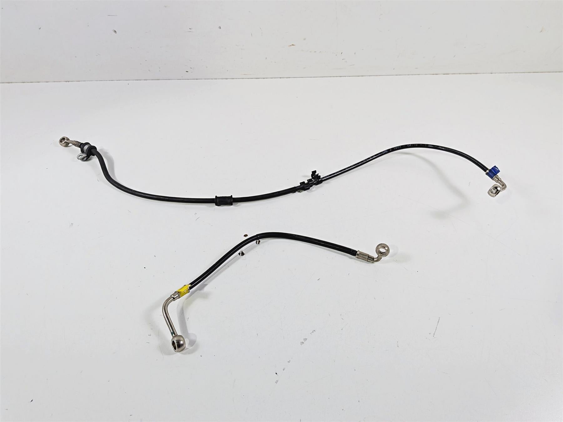2018 Aprilia RSV4 RR Front Rear Abs Brake Lines Set 2B003507 2B002997 {{ shop.shopifyCountryName }} - Mototech271