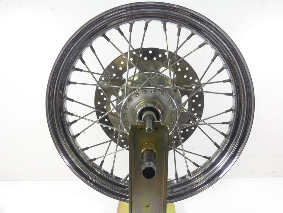 2002 Triumph Bonneville America Front 18x2.5 Wheel Rim -Read T2000054 {{ shop.shopifyCountryName }} - Mototech271