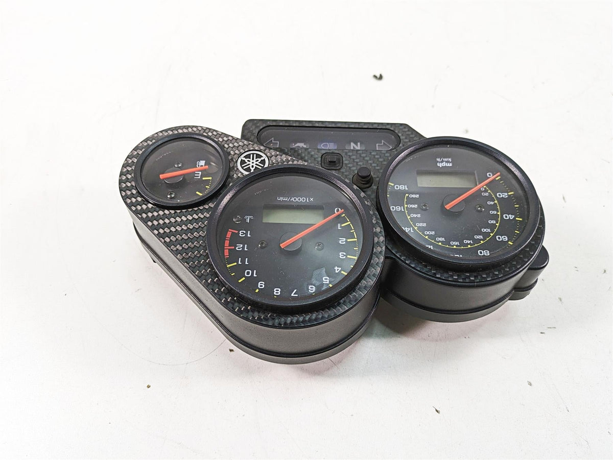2002 Yamaha FZ1 FZS1000 Fazer Speedometer Gauges Instrument 11k 5LV-83570-10-00 {{ shop.shopifyCountryName }} - Mototech271