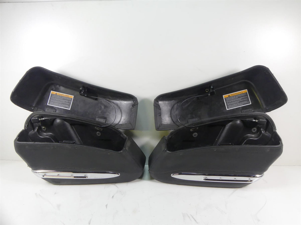 2007 Harley Touring FLHR SE CVO Road King Saddlebag Saddle Bag Set 88221-07 {{ shop.shopifyCountryName }} - Mototech271