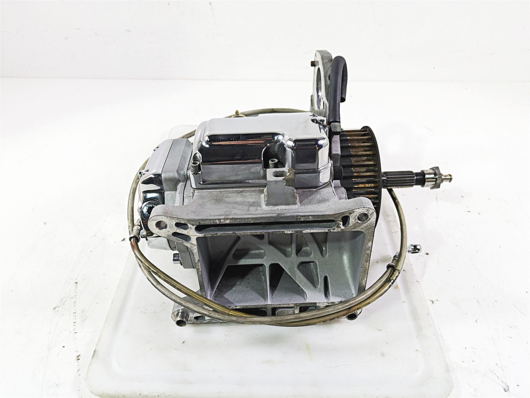2005 Harley Softail FLSTFSE CVO Fat Boy 5-Sp Transmission Gear Box 42k 33054-05 {{ shop.shopifyCountryName }} - Mototech271