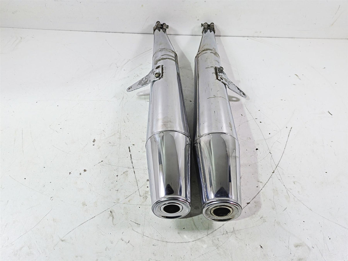 1998 Moto Guzzi California 1100 EV Oem Exhaust Muffler Set - Read GU17123062 {{ shop.shopifyCountryName }} - Mototech271