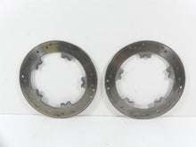 Load image into Gallery viewer, 2007 Harley Touring FLHR SE CVO Road King Front Brake Disc Rotor Set 44343-01
