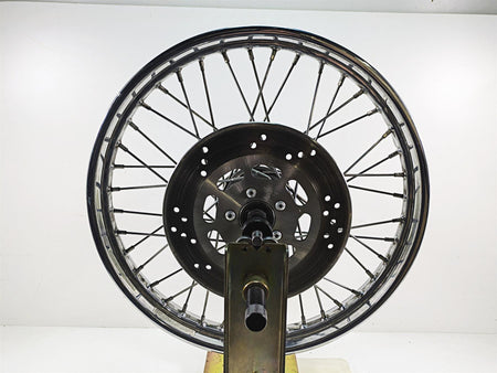 2000 Harley FXSTS Softail Springer Chrome Spoke Front Wheel 21x2.15 43662-80B {{ shop.shopifyCountryName }} - Mototech271