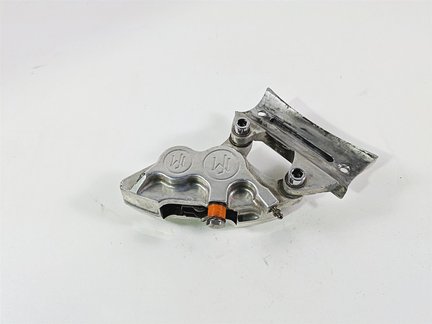 2004 Big Dog Chopper Performance Machine Polished Front Brake Caliper 0053-2919 {{ shop.shopifyCountryName }} - Mototech271