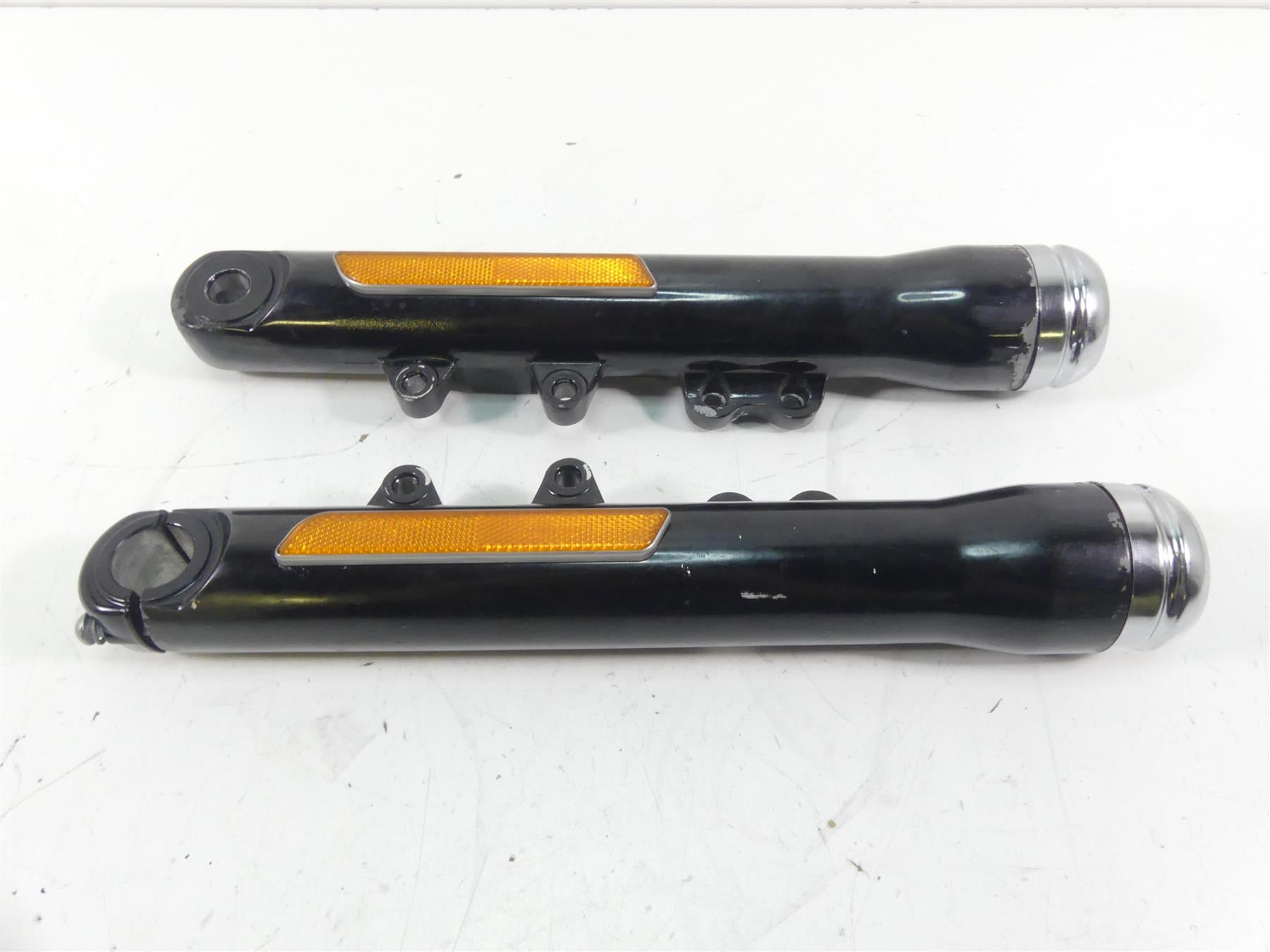 2015 Harley FXDF Dyna Fat Bob Showa Front Fork Lower Slider Set 48623-08A {{ shop.shopifyCountryName }} - Mototech271