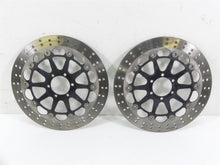 Load image into Gallery viewer, 2007 Ducati Sport Classic GT1000 Front Brake Rotor Disc Set 49240291A
