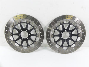 2007 Ducati Sport Classic GT1000 Front Brake Rotor Disc Set 49240291A