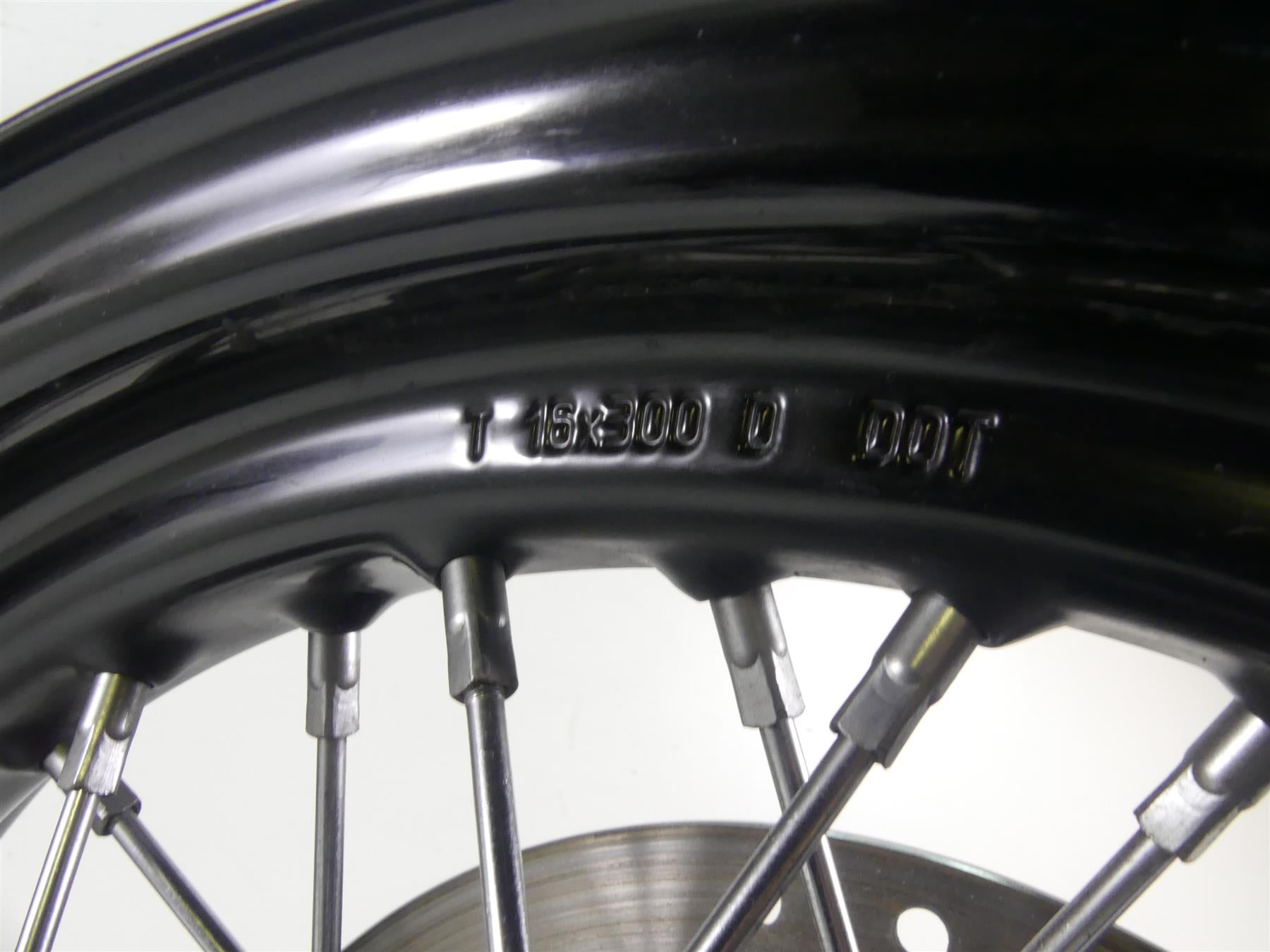 2017 Harley FLS Softail Slim Straight Rear Spoke Wheel Rim 16x3 55109-12 {{ shop.shopifyCountryName }} - Mototech271