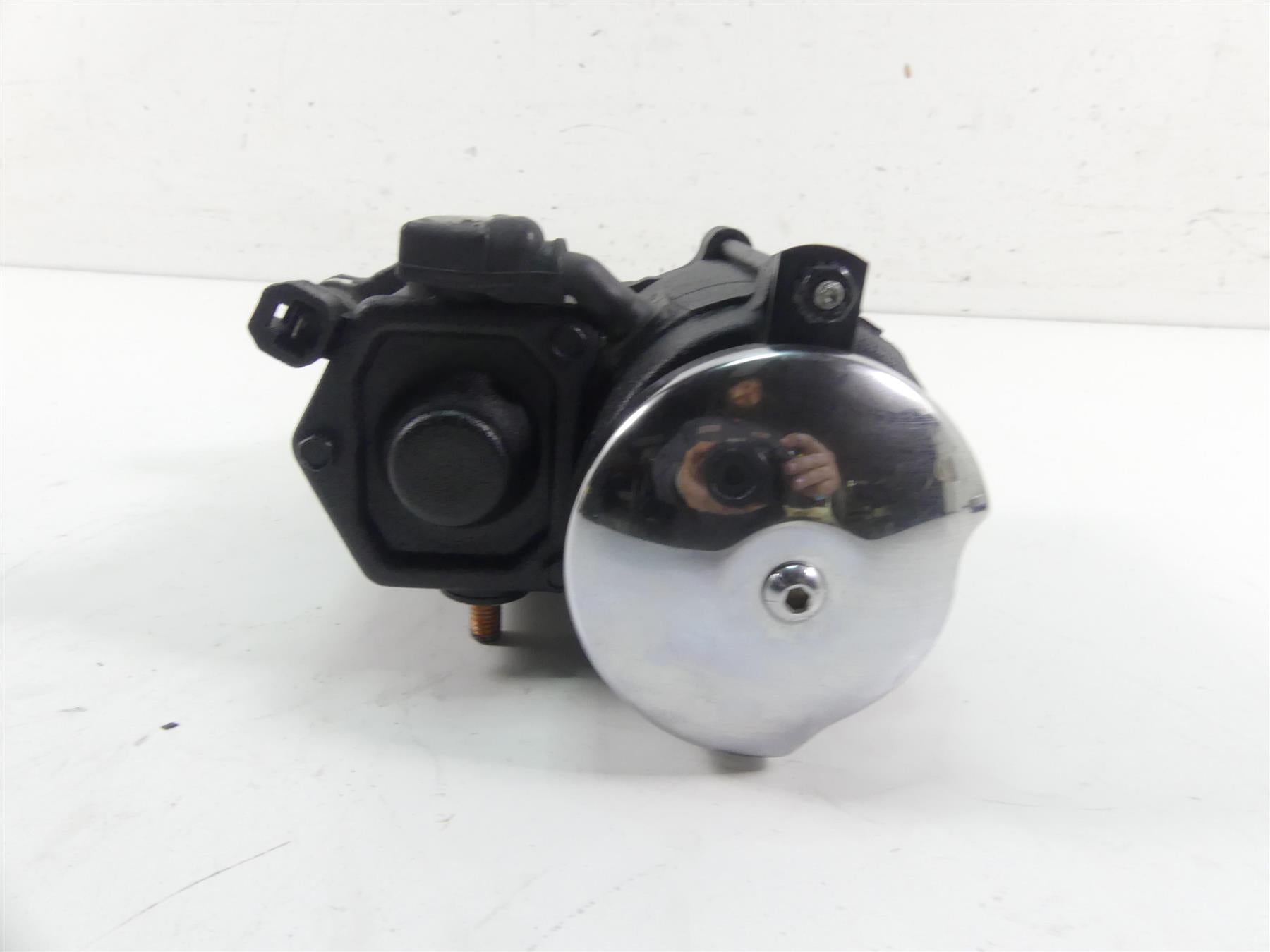 2013 Harley Touring FLTRX Road Glide Engine Starter Motor + Cover 31618-06A {{ shop.shopifyCountryName }} - Mototech271