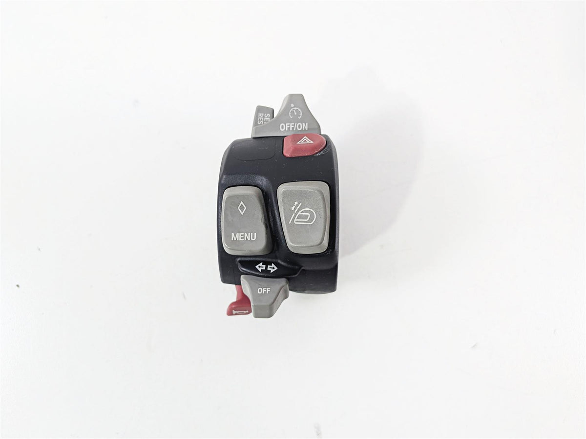 2016 BMW R1200RT RT RTW K52 Left Hand Control Switch Cruise 61318546307 {{ shop.shopifyCountryName }} - Mototech271