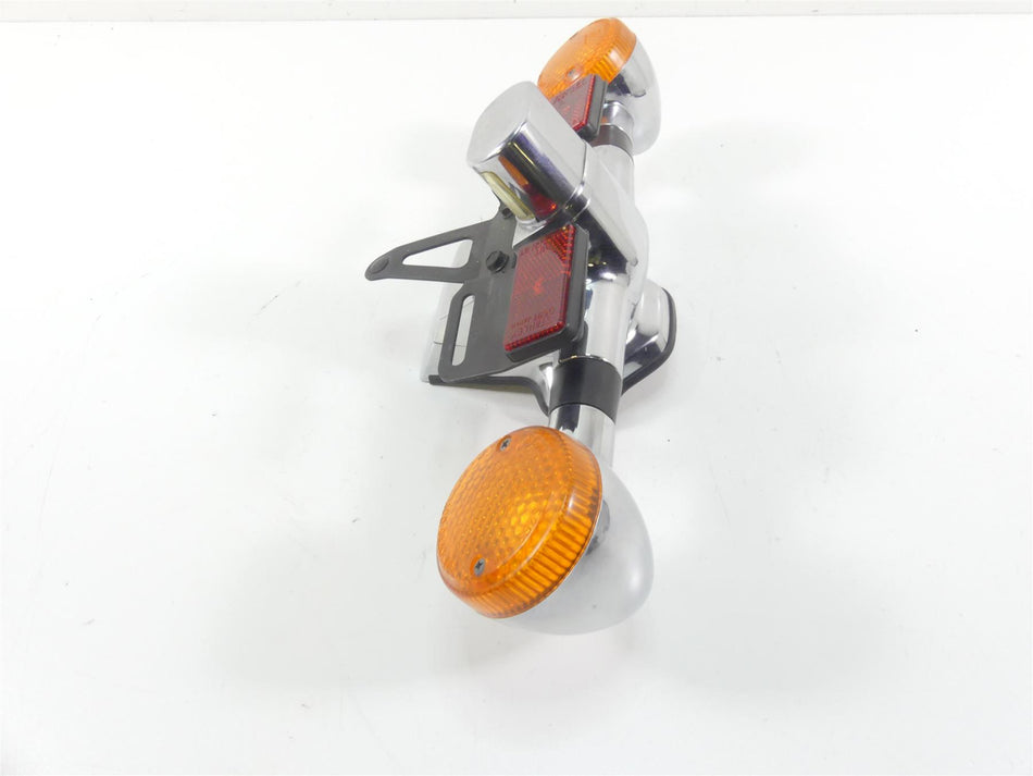 1998 Honda Shadow VT1100T Rear Blinker Turn Signal + Plate Holder 80121-MZ0-700 {{ shop.shopifyCountryName }} - Mototech271