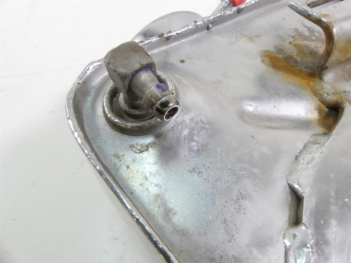 1978 Harley XLH1000 Sportster Ironhead Chrome Oil Tank Reservoir 62505-87 {{ shop.shopifyCountryName }} - Mototech271