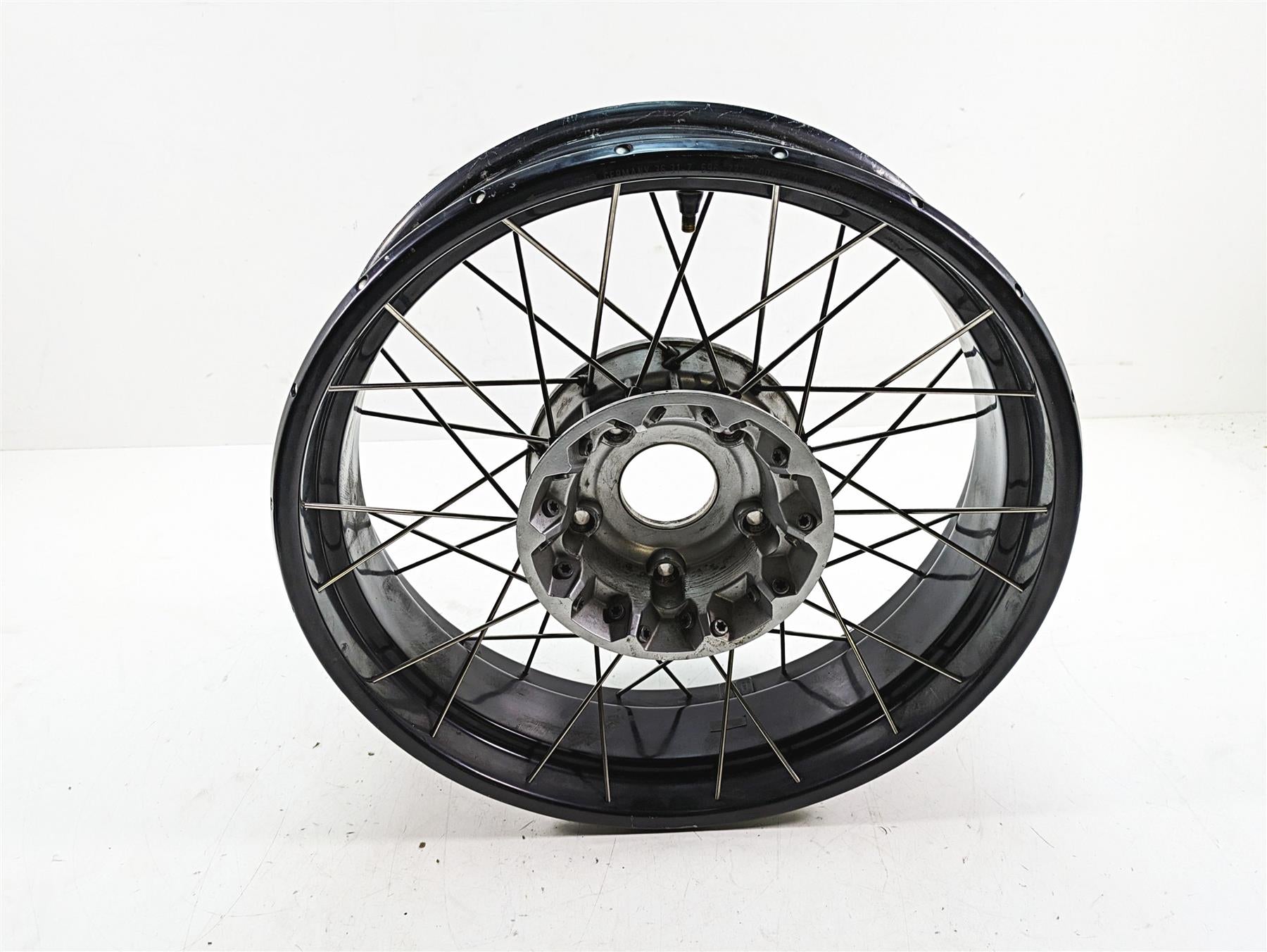 2007 BMW R1200GS K255 Adv 17x4 Rear Wheel Spoke Rim 36317710861 36317696222 {{ shop.shopifyCountryName }} - Mototech271