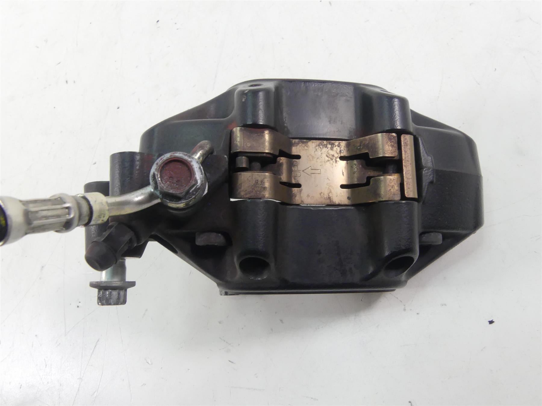 2016 Harley FLS Softail Slim Front Brake Caliper + Line 41300095 {{ shop.shopifyCountryName }} - Mototech271