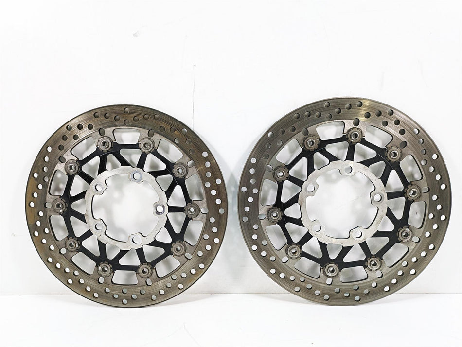 2012 Triumph Tiger 800XC ABS Brembo Front Brake Disc Rotor Set T2024400 {{ shop.shopifyCountryName }} - Mototech271