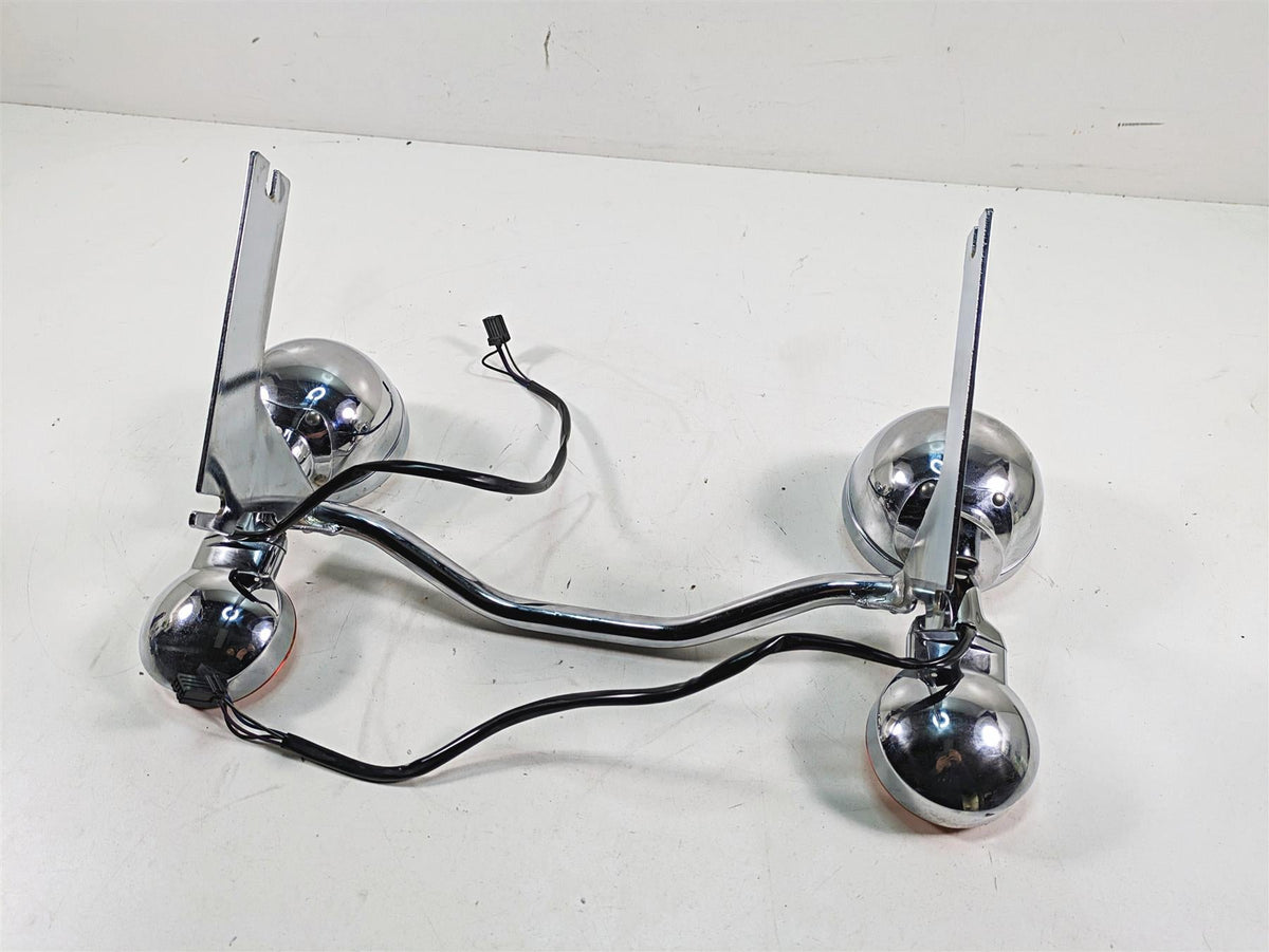 2006 Harley Touring FLHTCUI Electra Glide Front Spot Light Blinker Set 68712-94A {{ shop.shopifyCountryName }} - Mototech271