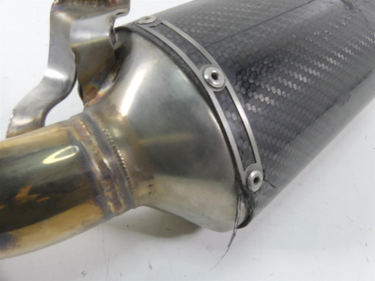 2015 Yamaha MT09 FZ09 M4 Exhaust Carbon Fiber Slip On Muffler Pipe YA6914 {{ shop.shopifyCountryName }} - Mototech271