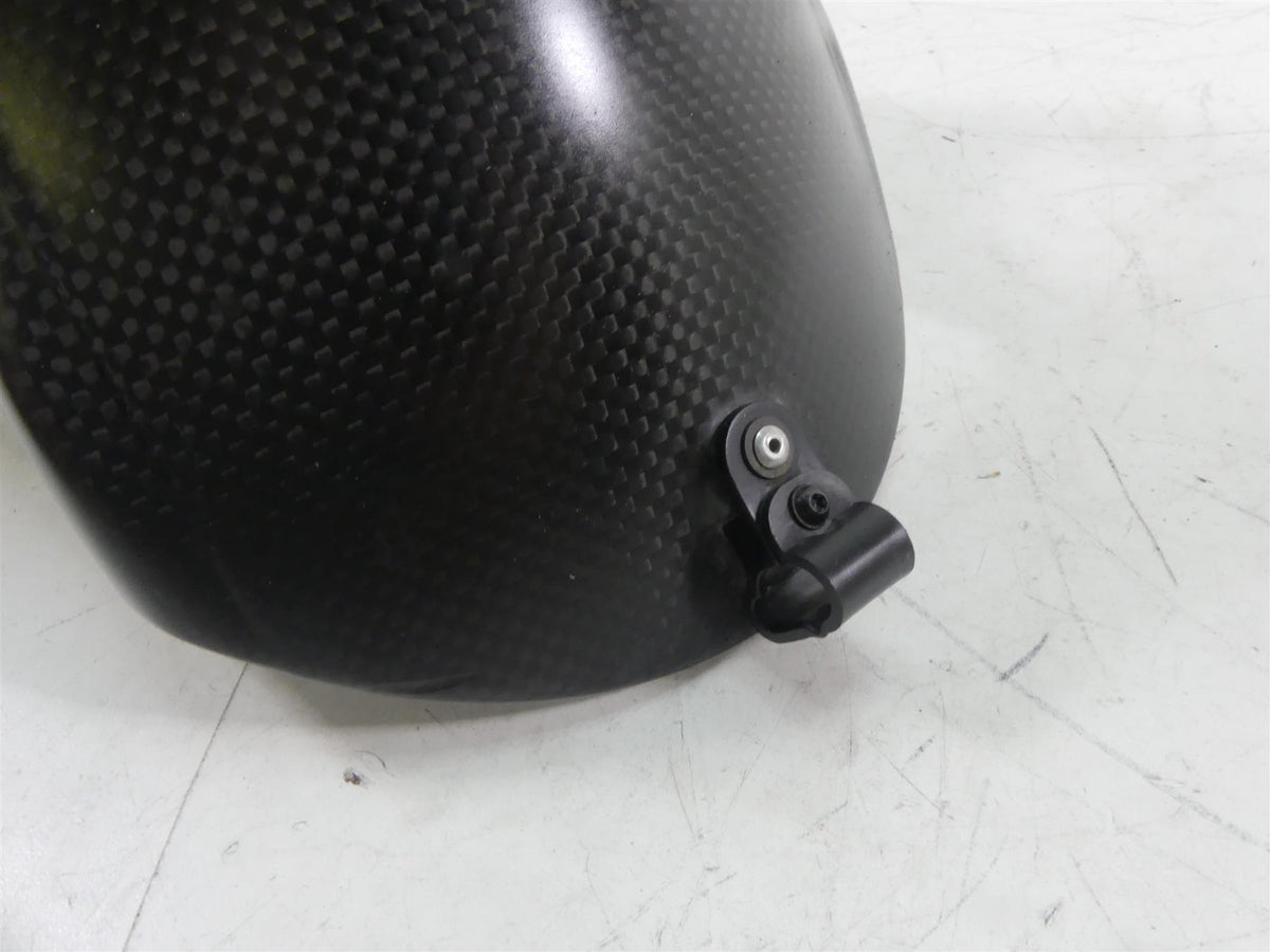 2015 Ducati Diavel Carbon Red Front Fiber Fender Tire Hugger Mud Guard 56420971A {{ shop.shopifyCountryName }} - Mototech271