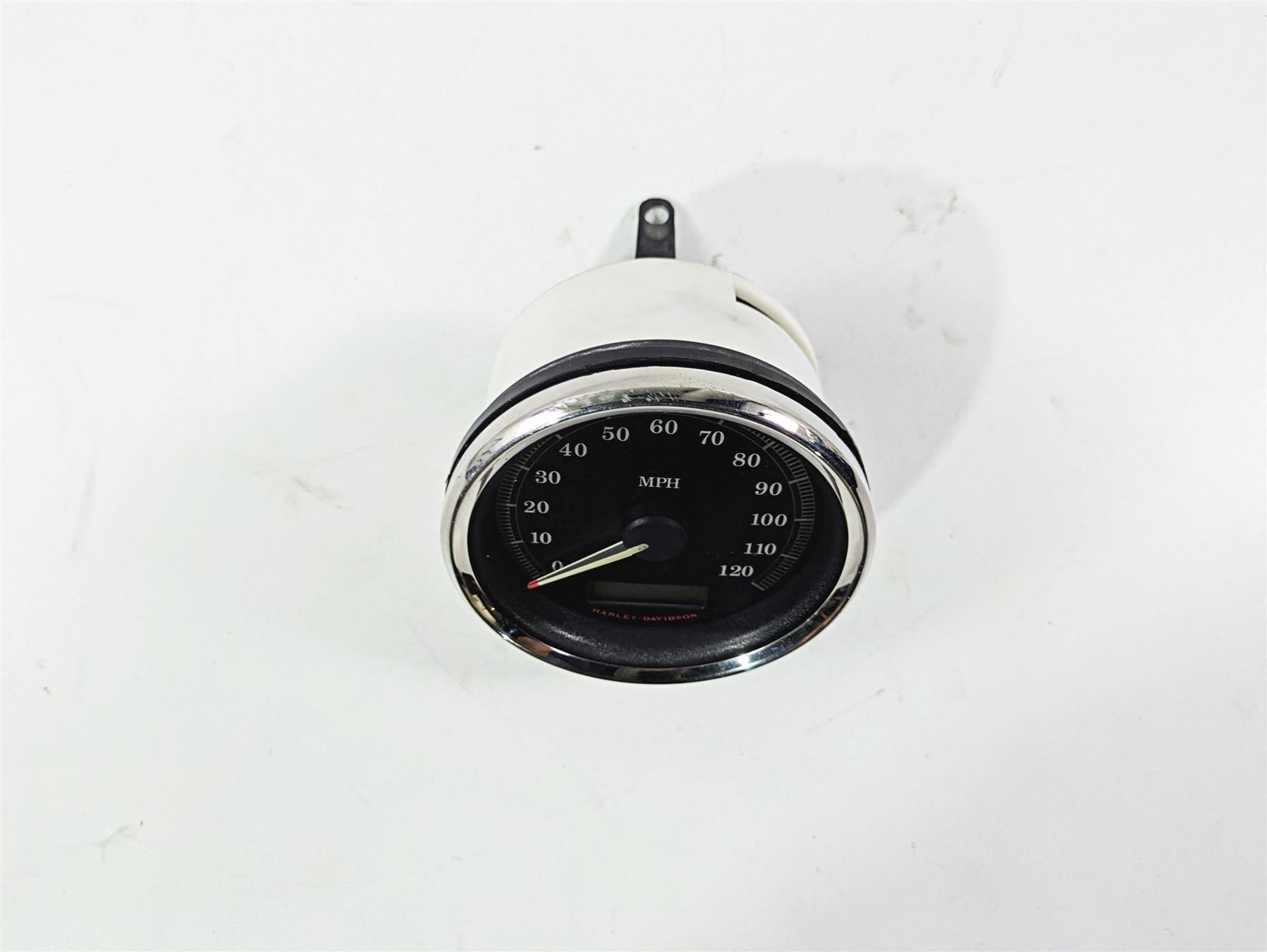 2008 Harley FXCWC Softail Rocker Speedometer Gauge Instrument - 19k 67517-08 {{ shop.shopifyCountryName }} - Mototech271