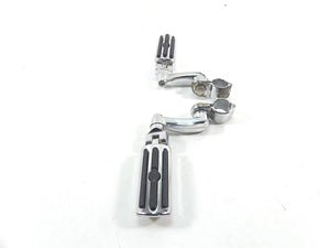 2010 Harley FXDF Dyna Fat Bob Highway Footpeg Foot Peg Rest Set - Rash | Mototech271