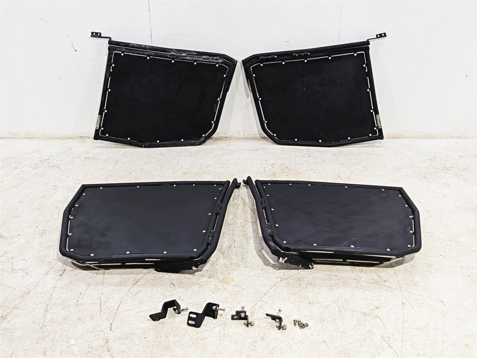 2017 Polaris Ranger Crew 900 XP SuperATV Aluminum Front Rear Door Set DOOR-P-RAN9004-00#AC