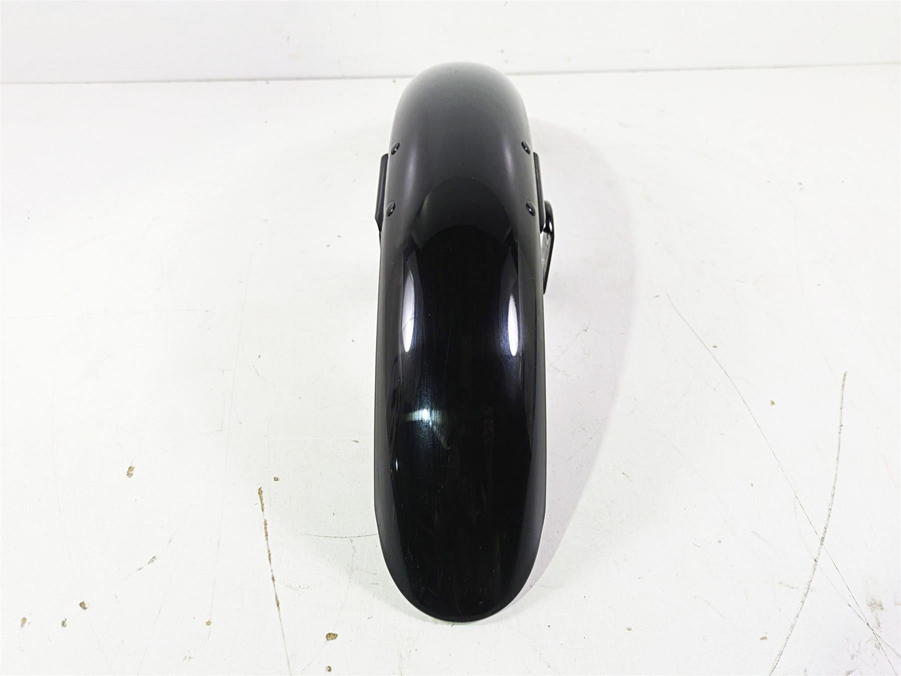 2009 Harley FXCWC Softail Rocker Straight Front Fender Vivid Black 60158-08 {{ shop.shopifyCountryName }} - Mototech271