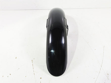 2009 Harley FXCWC Softail Rocker Straight Front Fender Vivid Black 60158-08 {{ shop.shopifyCountryName }} - Mototech271
