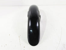 Load image into Gallery viewer, 2009 Harley FXCWC Softail Rocker Straight Front Fender Vivid Black 60158-08 | Mototech271
