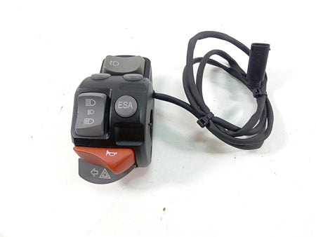2009 BMW R1200GS K255 Adv Left Hand Control Switch Esa Abs Fog Light 61317704617 {{ shop.shopifyCountryName }} - Mototech271