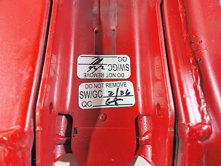 2008 Harley FXDSE CVO Dyna Fuel Gas Tank Scarlet Red Pearl Dark Crimson 61014-08-Mototech271
