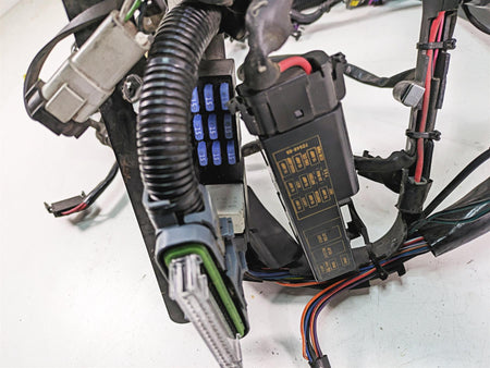2009 Harley Softail FLSTSB Cross Bones Wiring Harness Loom No Cuts 70431-08A {{ shop.shopifyCountryName }} - Mototech271