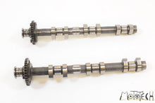 Load image into Gallery viewer, 2012 Triumph 1050 Speed Triple NICE In &amp; Out Camshaft Cam Shaft SET T1141306 | Mototech271
